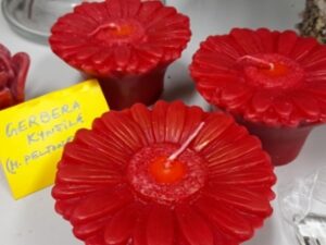 Gerbera-kynttilä, Maija Peltonen